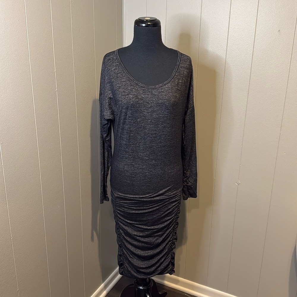 Athleta Women’s Small Stretch Long Sleeve Ruched Tulip Dress